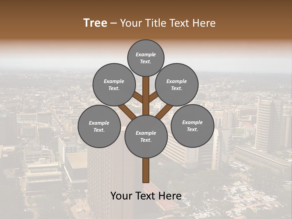 The City, Nairobi, Kenya PowerPoint Template