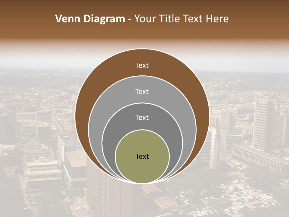 The City, Nairobi, Kenya PowerPoint Template