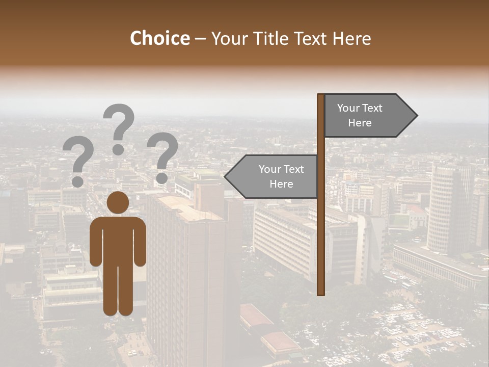 The City, Nairobi, Kenya PowerPoint Template