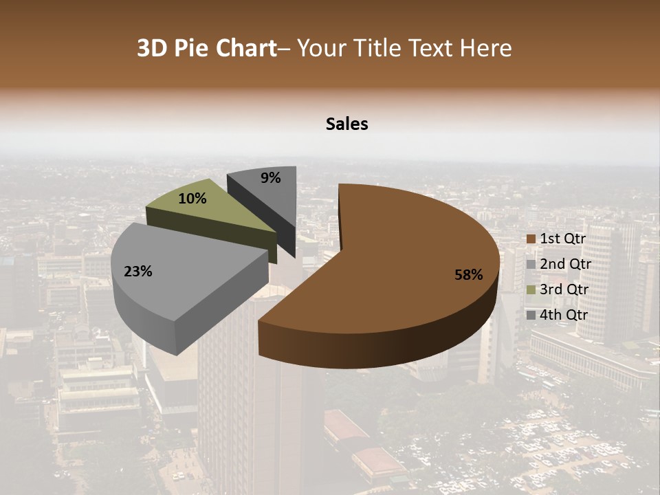 The City, Nairobi, Kenya PowerPoint Template