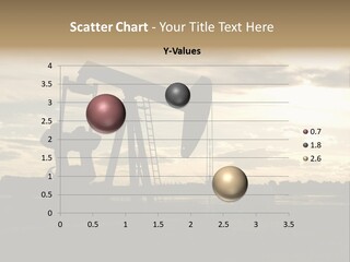 Grasshopper Pump Jack Silhouette PowerPoint Template