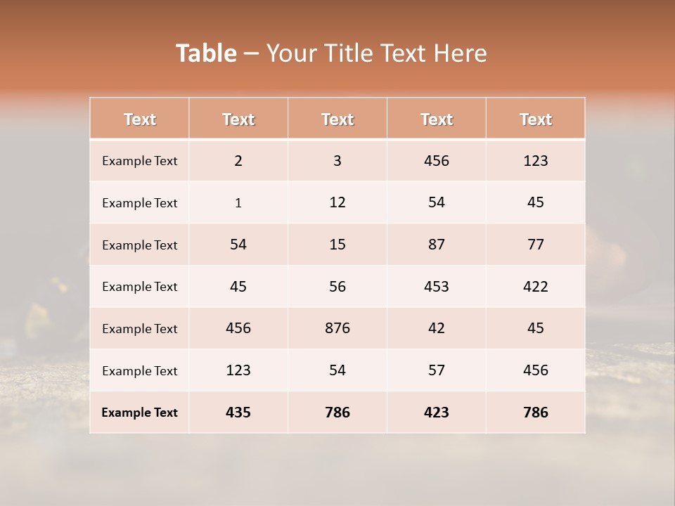 Vertical Image Of Woman Doing Exercise On The Mountain PowerPoint Template
