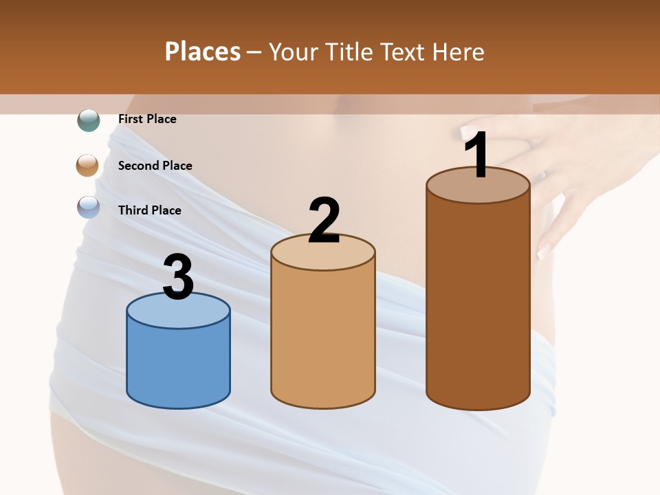 Slim Woman Body PowerPoint Template