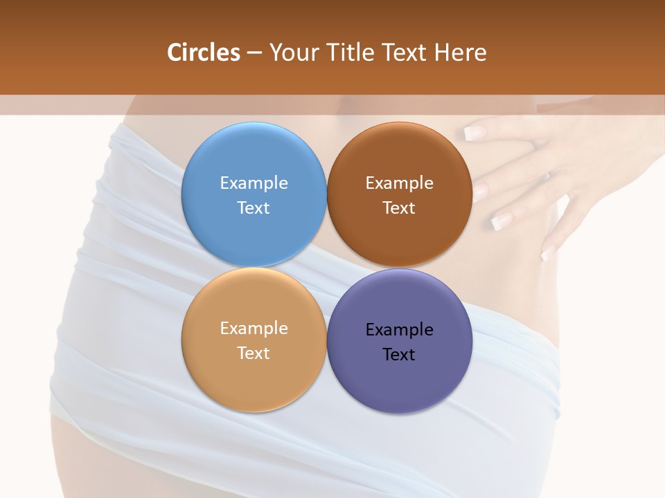 Slim Woman Body PowerPoint Template