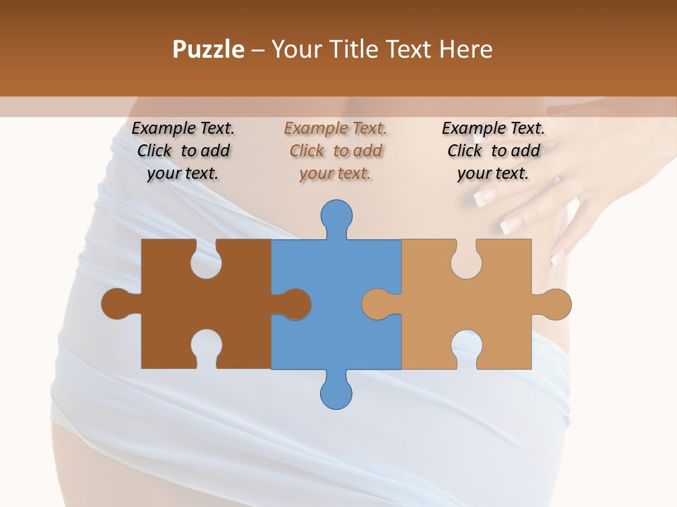 Slim Woman Body PowerPoint Template