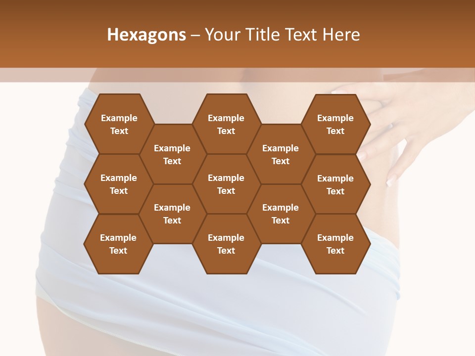 Slim Woman Body PowerPoint Template