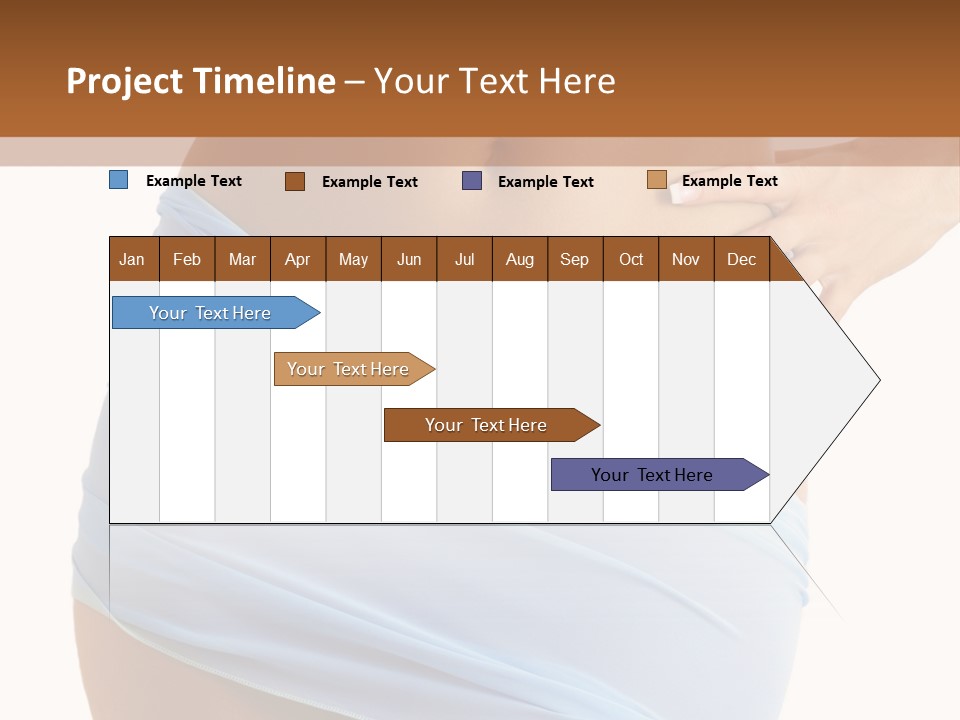 Slim Woman Body PowerPoint Template
