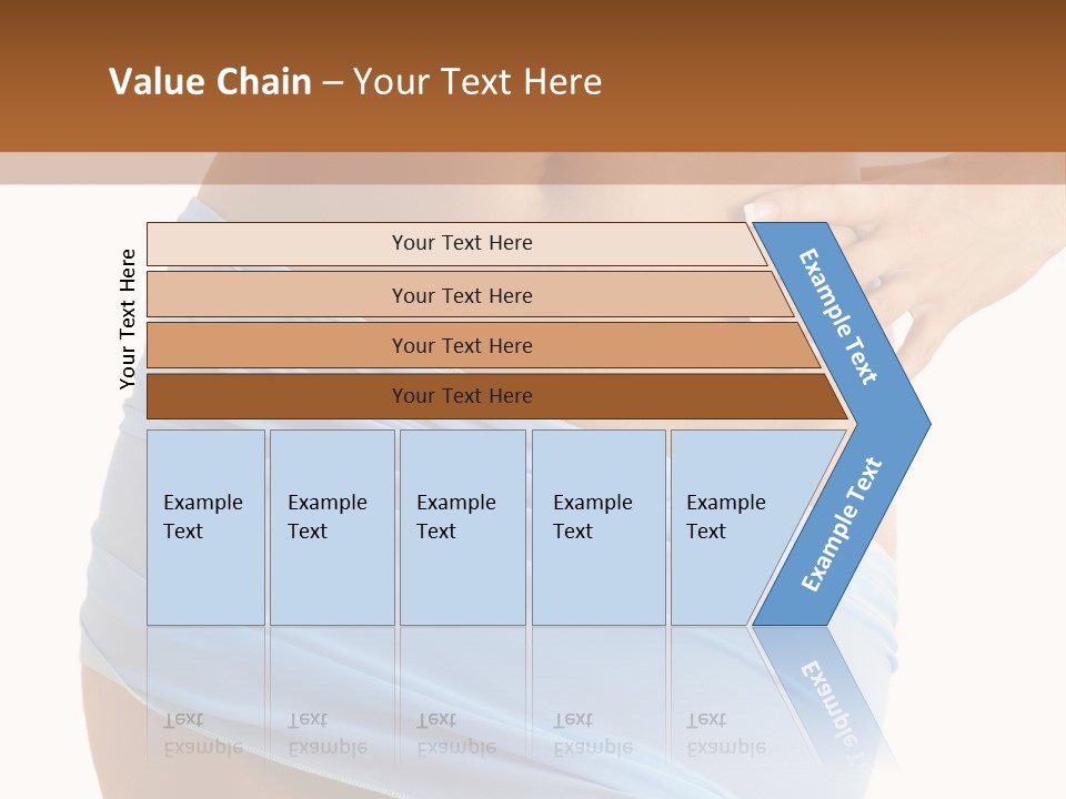 Slim Woman Body PowerPoint Template