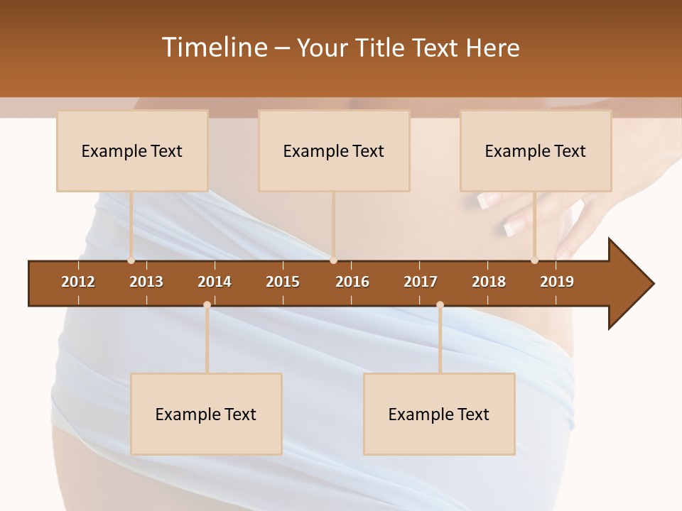 Slim Woman Body PowerPoint Template