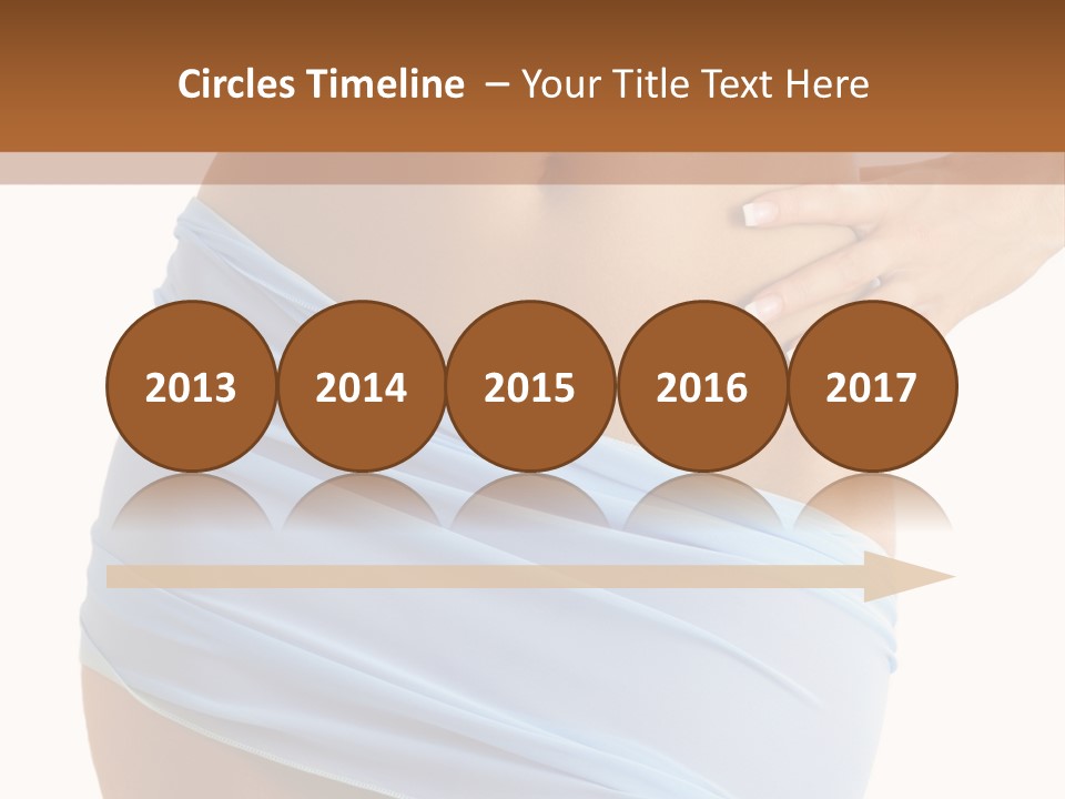 Slim Woman Body PowerPoint Template