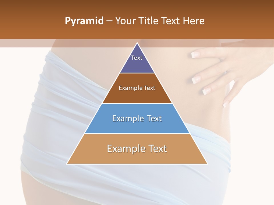 Slim Woman Body PowerPoint Template