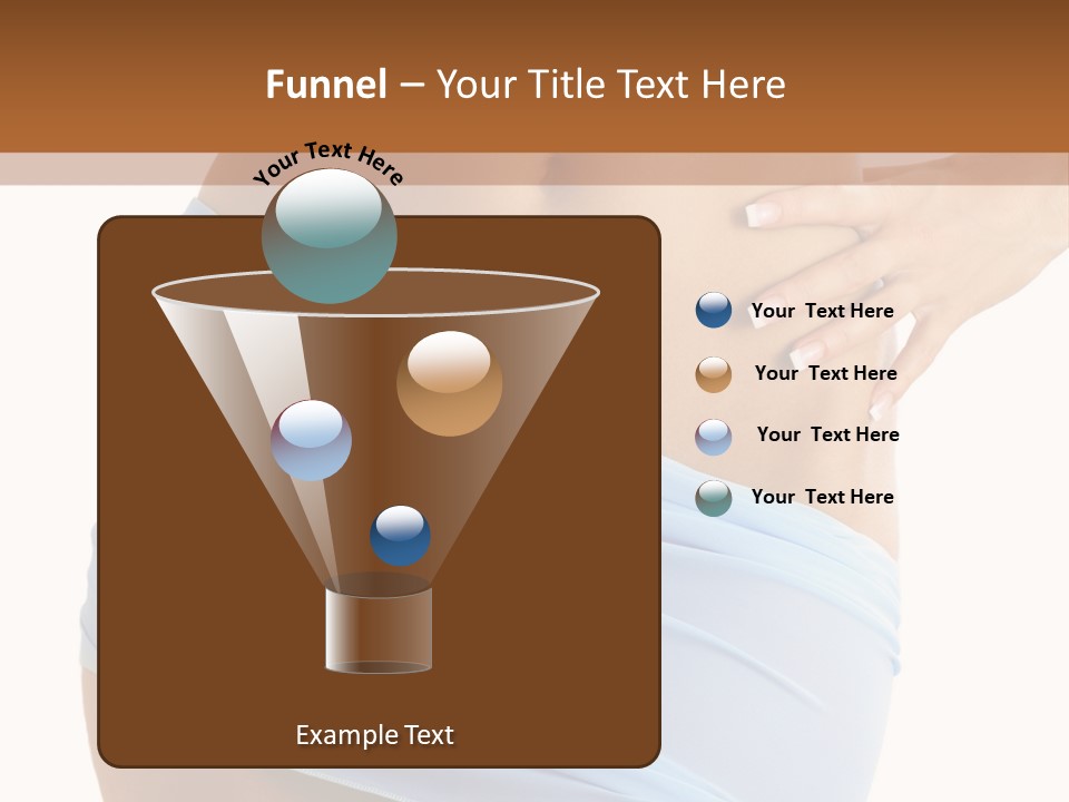 Slim Woman Body PowerPoint Template