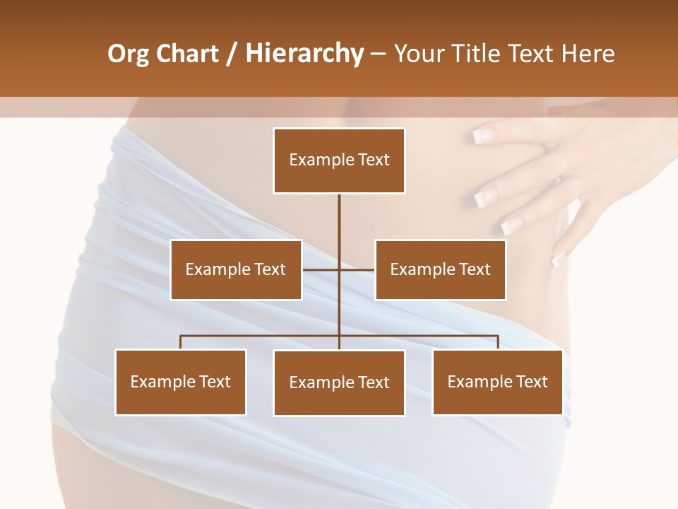 Slim Woman Body PowerPoint Template