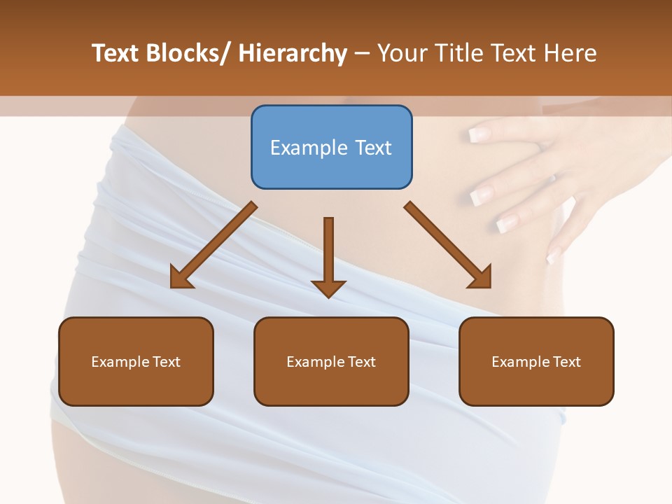 Slim Woman Body PowerPoint Template