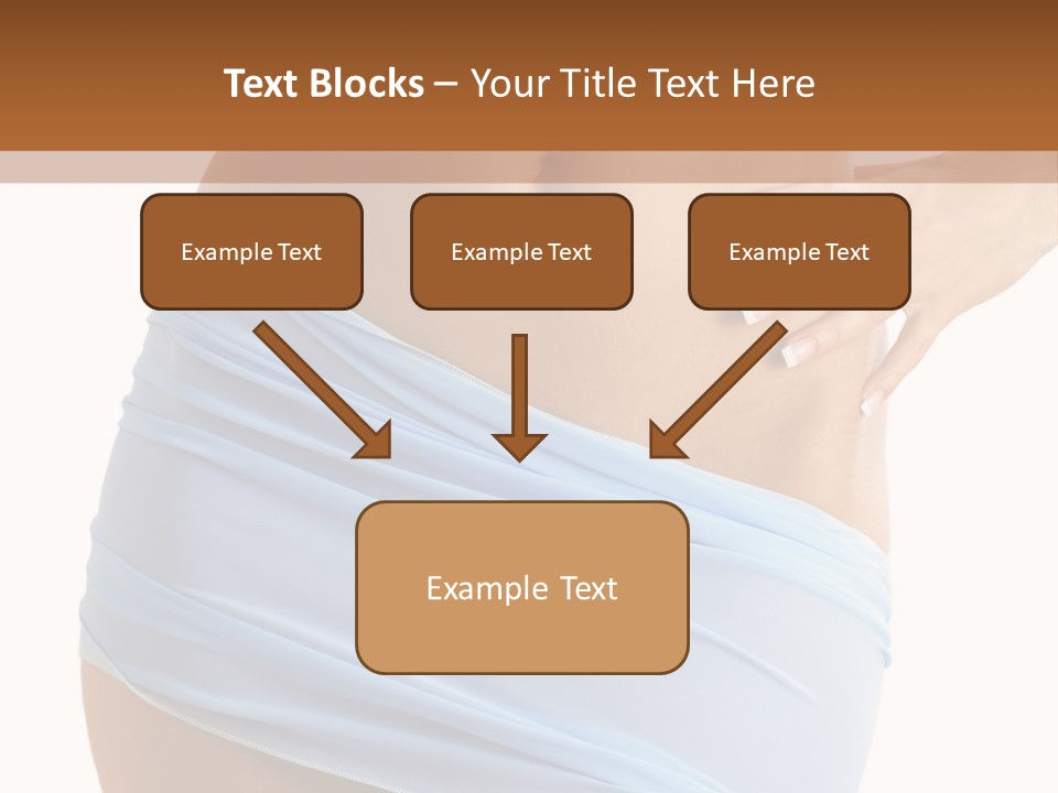 Slim Woman Body PowerPoint Template