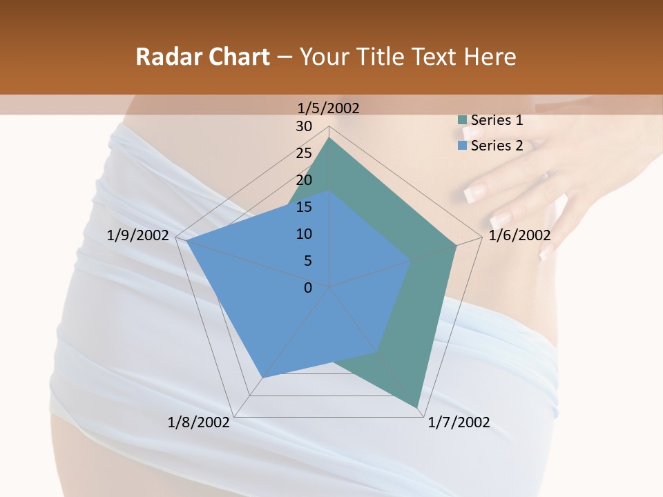 Slim Woman Body PowerPoint Template