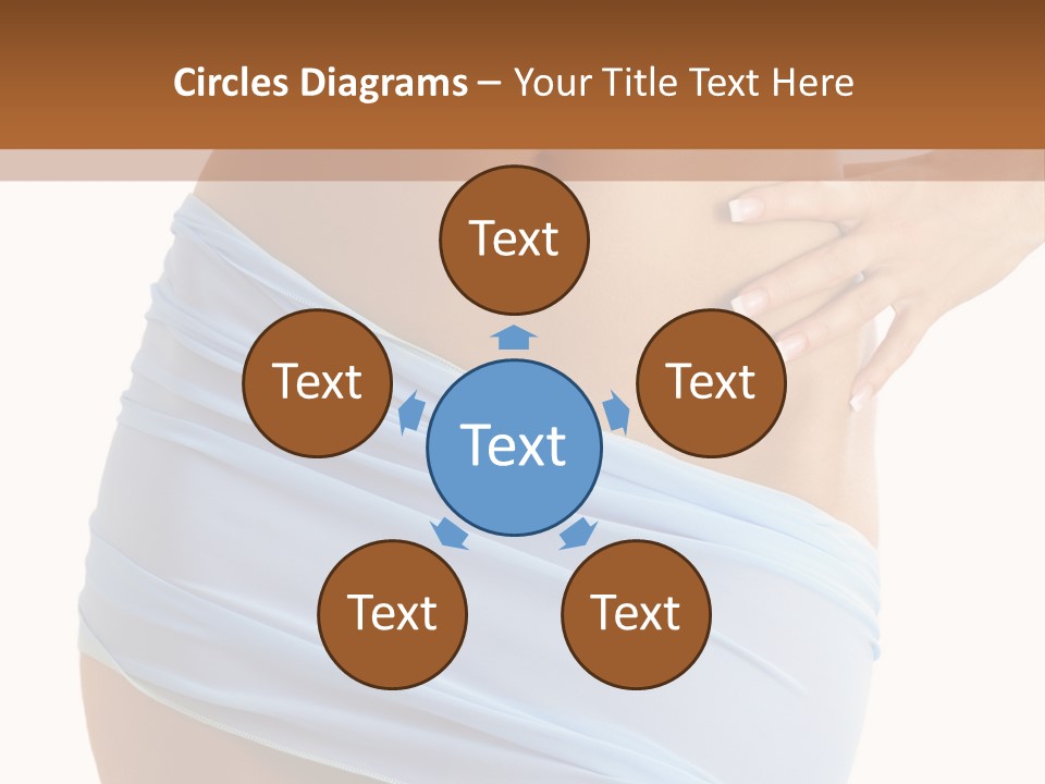 Slim Woman Body PowerPoint Template