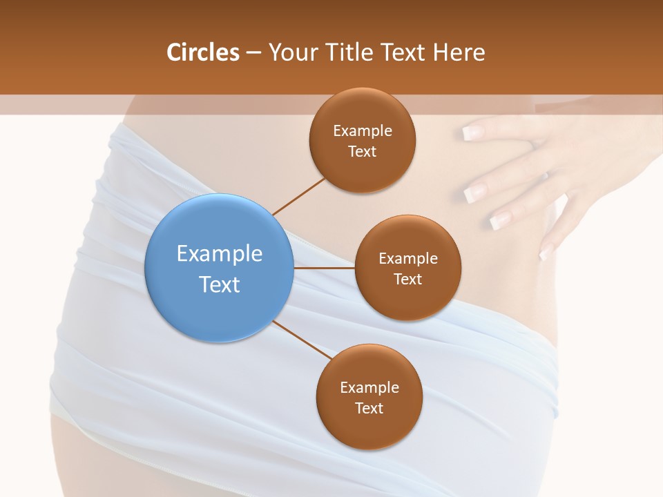 Slim Woman Body PowerPoint Template