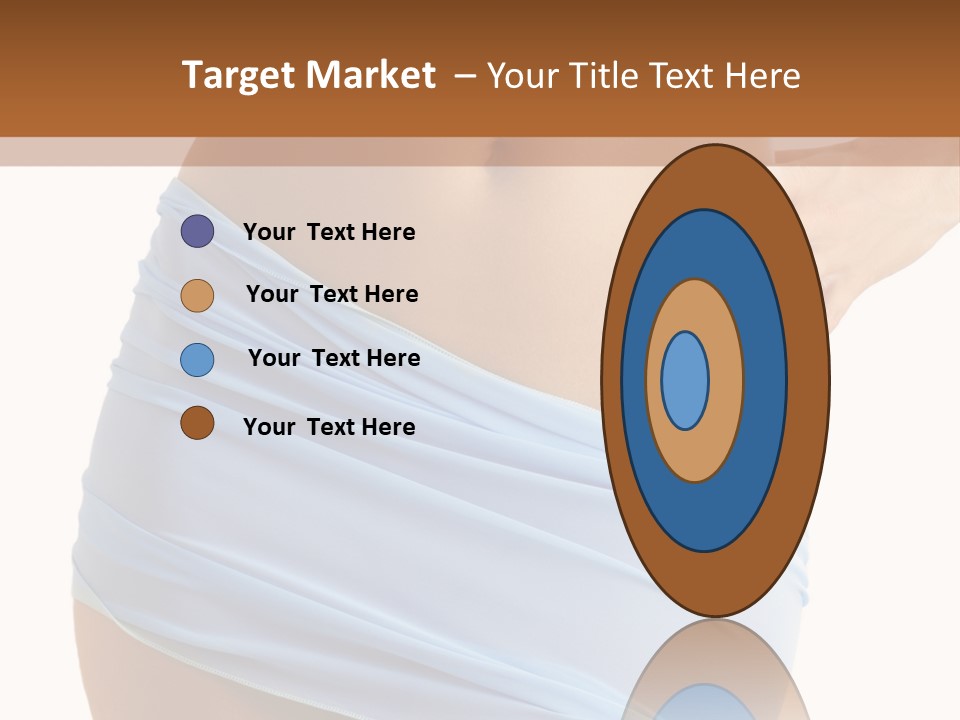 Slim Woman Body PowerPoint Template