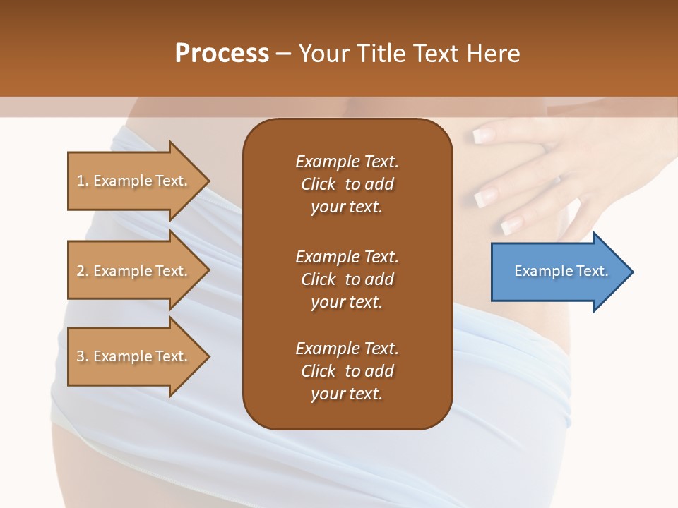 Slim Woman Body PowerPoint Template