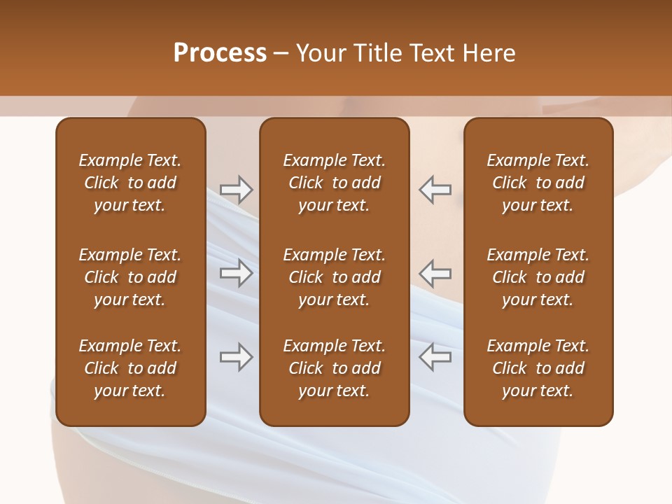 Slim Woman Body PowerPoint Template