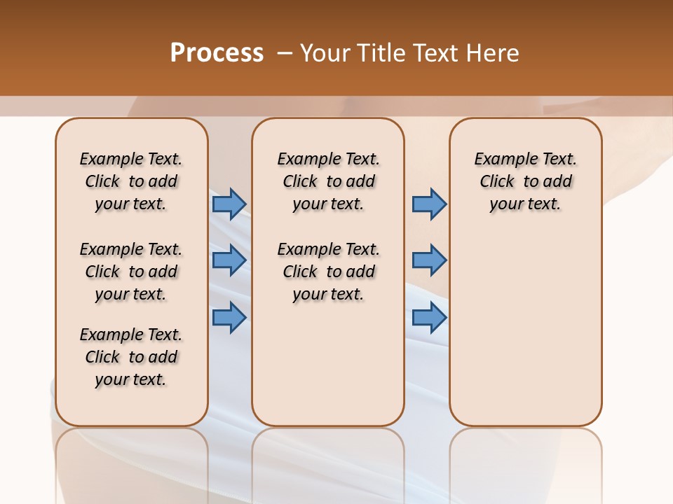 Slim Woman Body PowerPoint Template