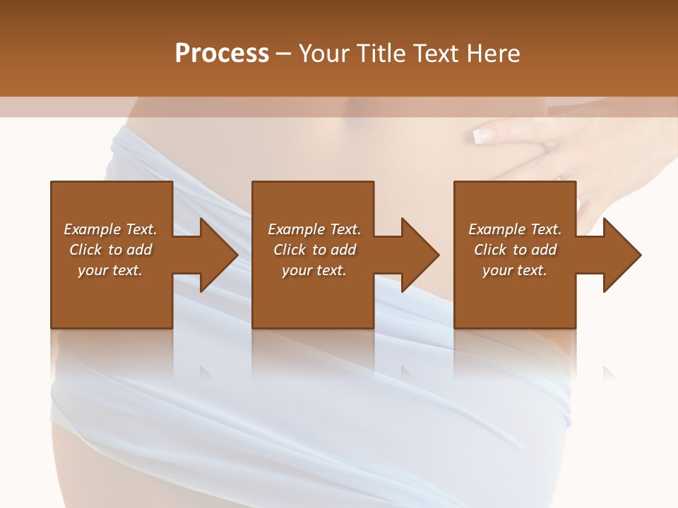 Slim Woman Body PowerPoint Template
