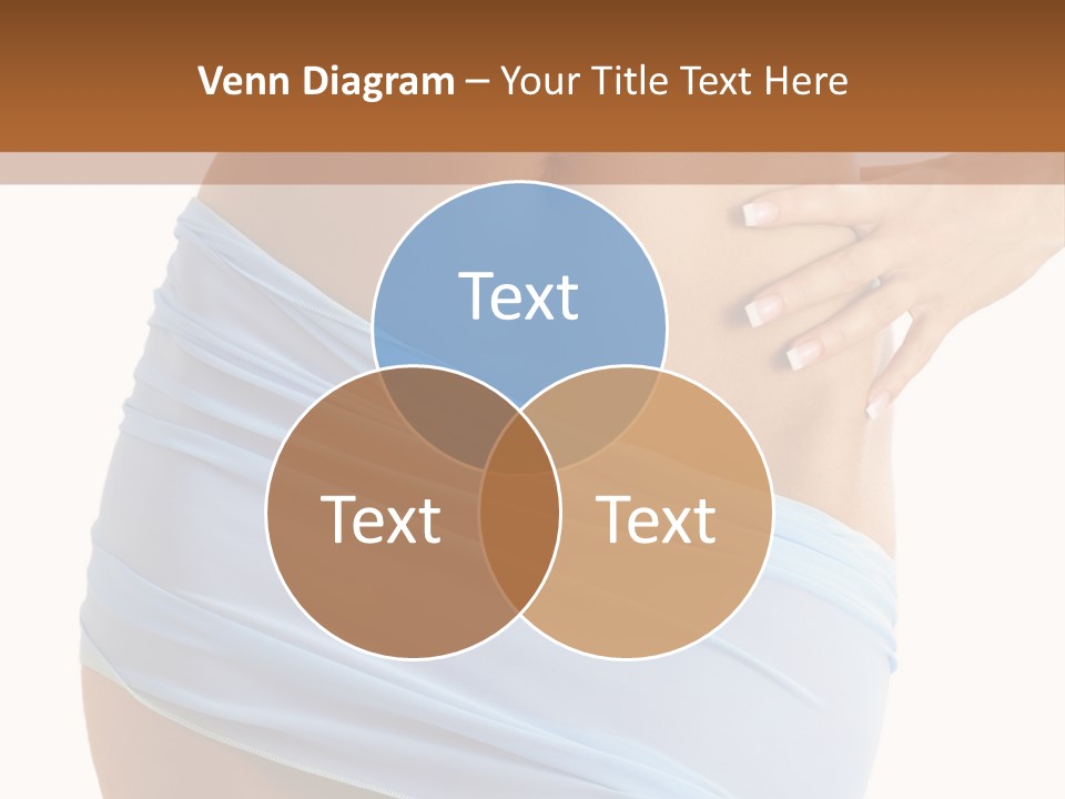 Slim Woman Body PowerPoint Template