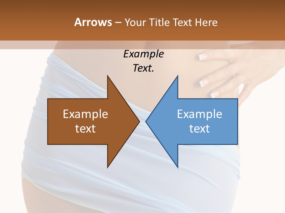 Slim Woman Body PowerPoint Template