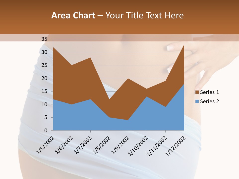 Slim Woman Body PowerPoint Template