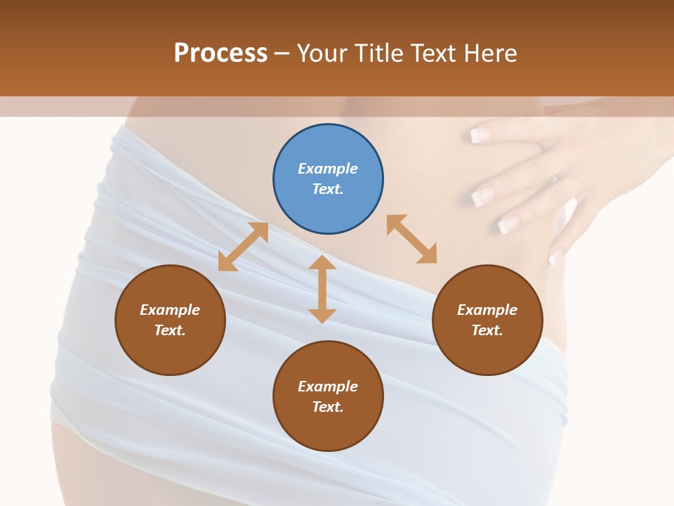 Slim Woman Body PowerPoint Template