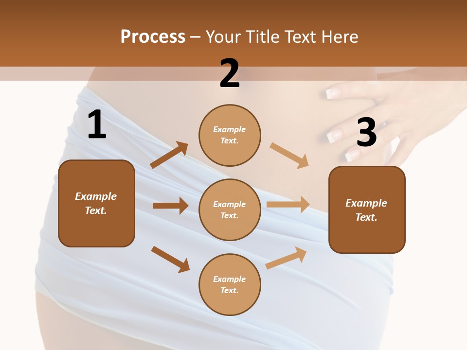 Slim Woman Body PowerPoint Template