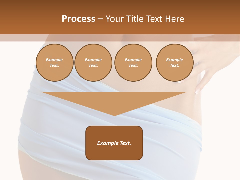 Slim Woman Body PowerPoint Template