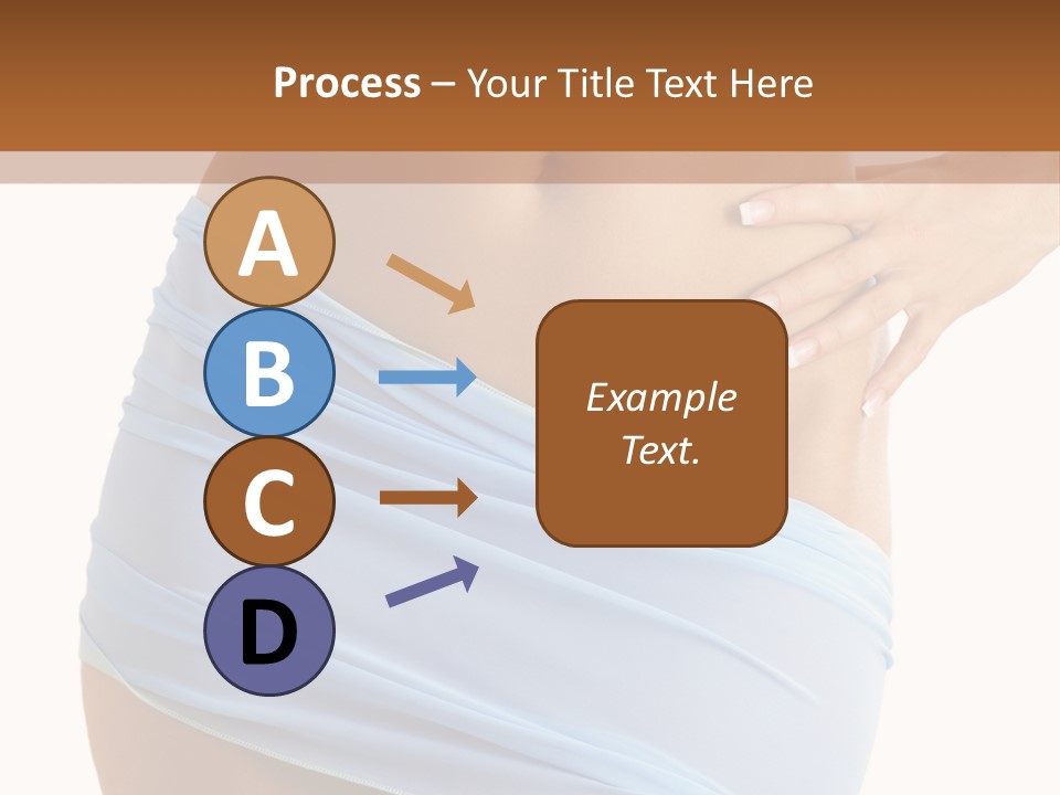 Slim Woman Body PowerPoint Template