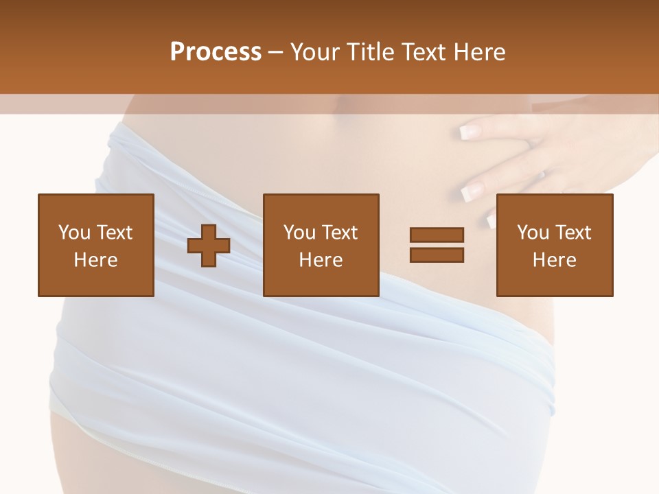 Slim Woman Body PowerPoint Template