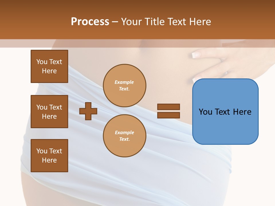 Slim Woman Body PowerPoint Template