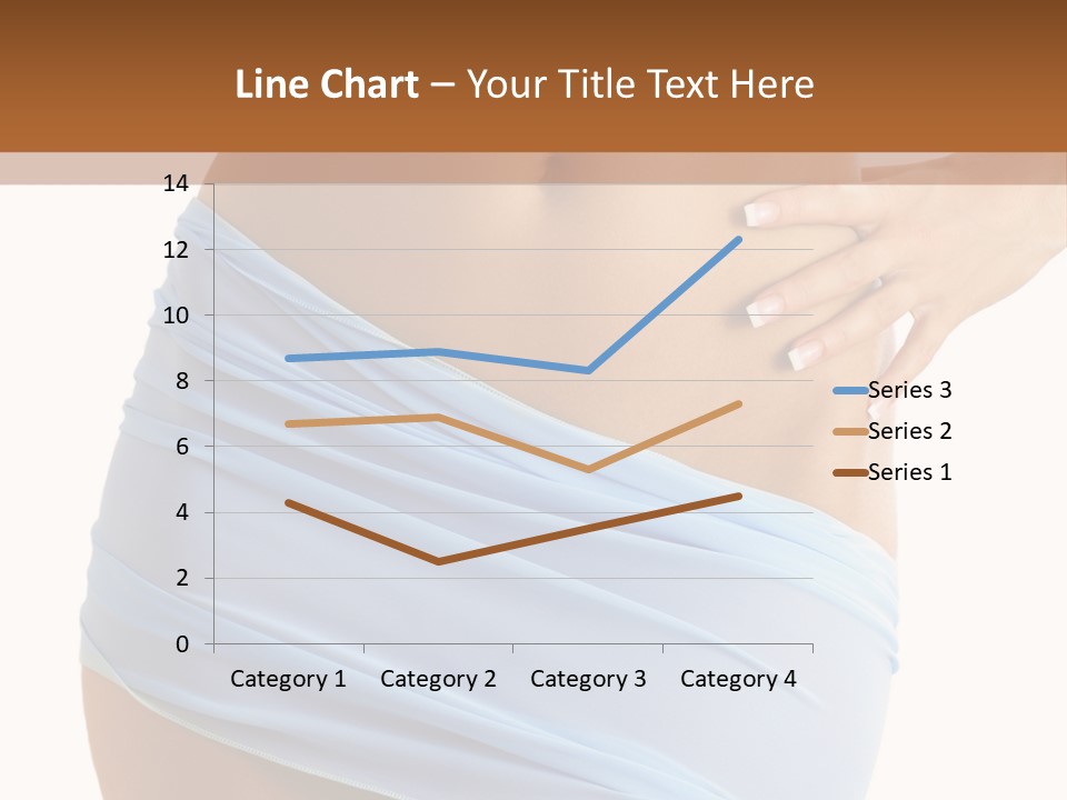 Slim Woman Body PowerPoint Template