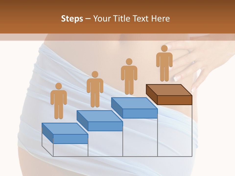 Slim Woman Body PowerPoint Template