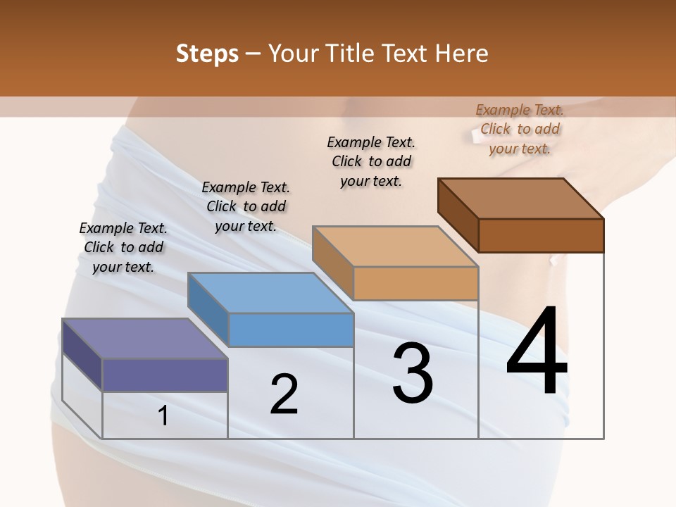 Slim Woman Body PowerPoint Template