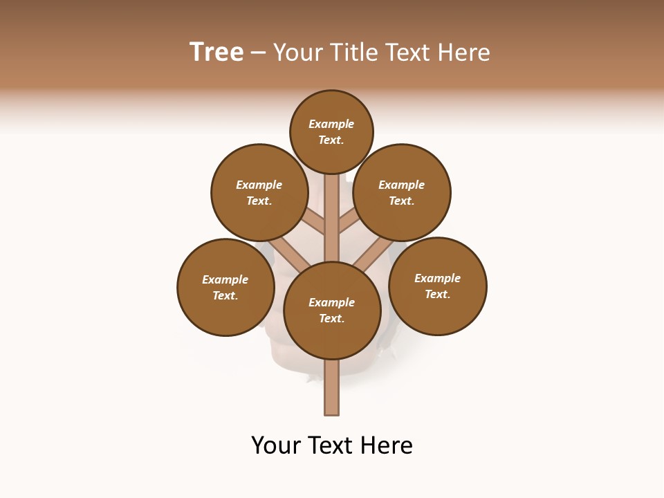 Thumbs Up Success Hand Breaking Through White Wall PowerPoint Template