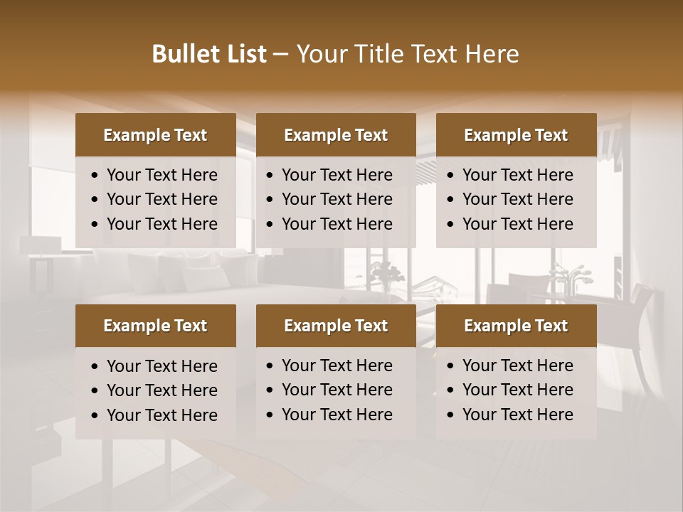 Modern Interior PowerPoint Template