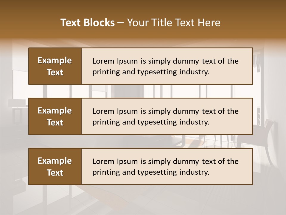 Modern Interior PowerPoint Template