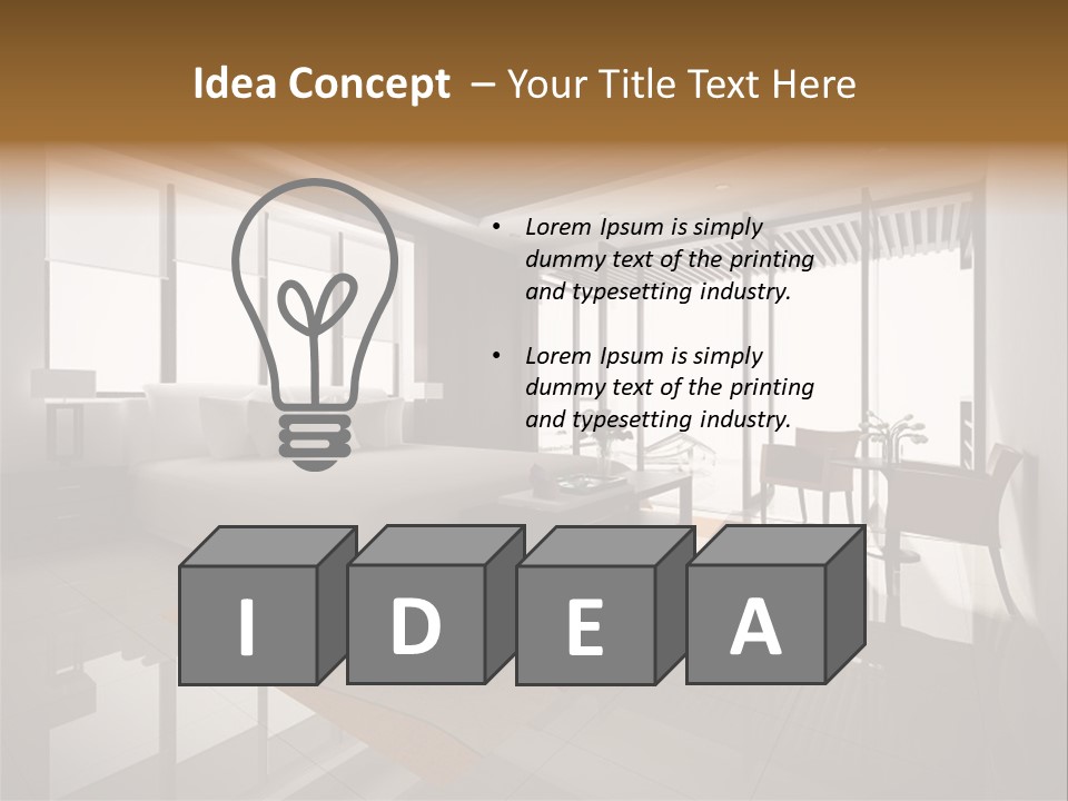 Modern Interior PowerPoint Template