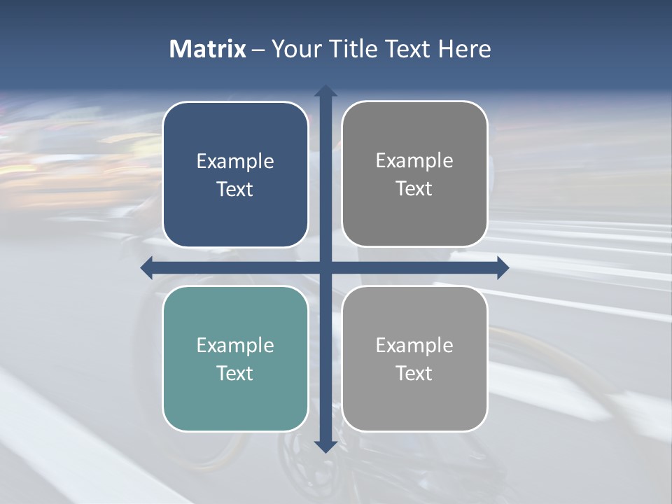 City Bike PowerPoint Template