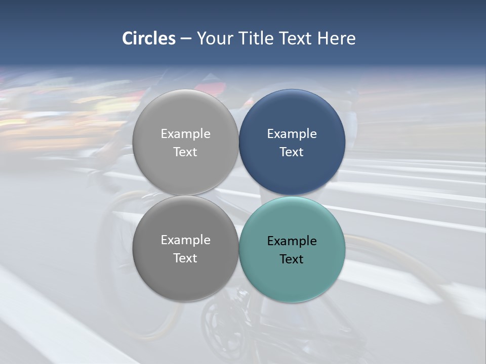 City Bike PowerPoint Template