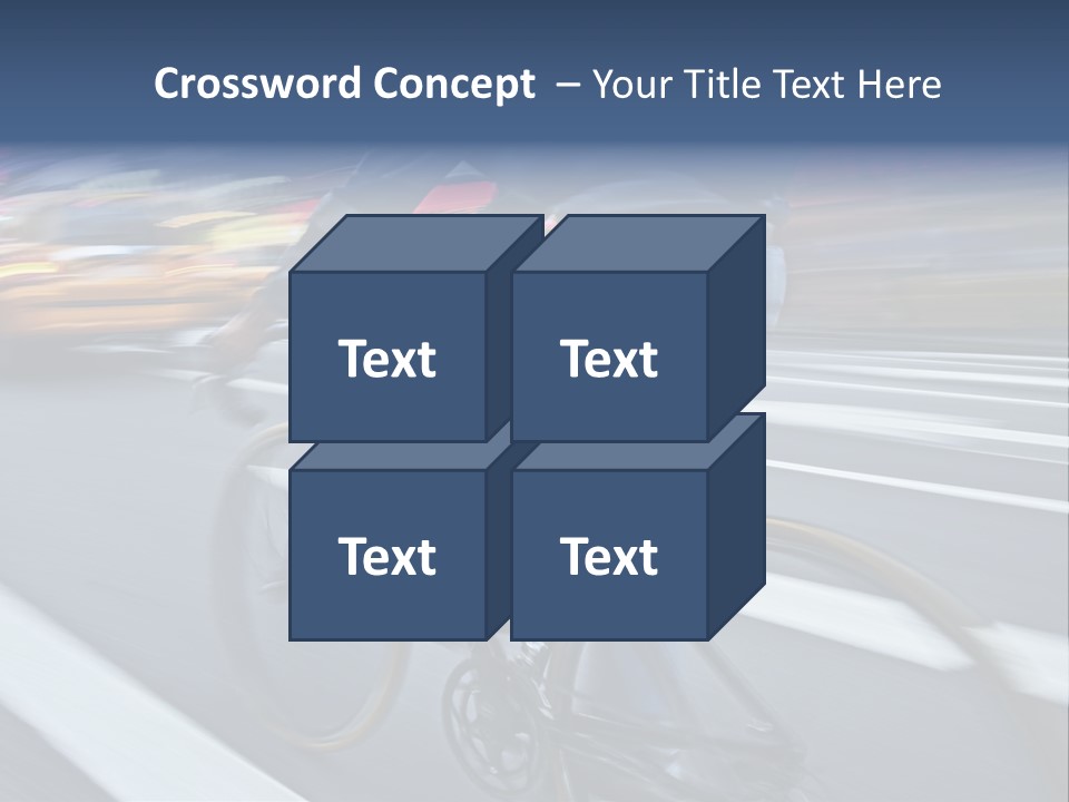 City Bike PowerPoint Template