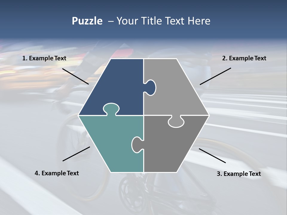 City Bike PowerPoint Template
