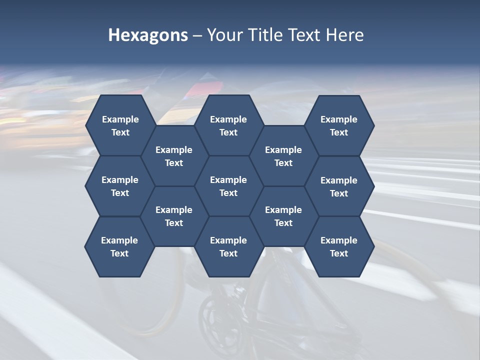 City Bike PowerPoint Template