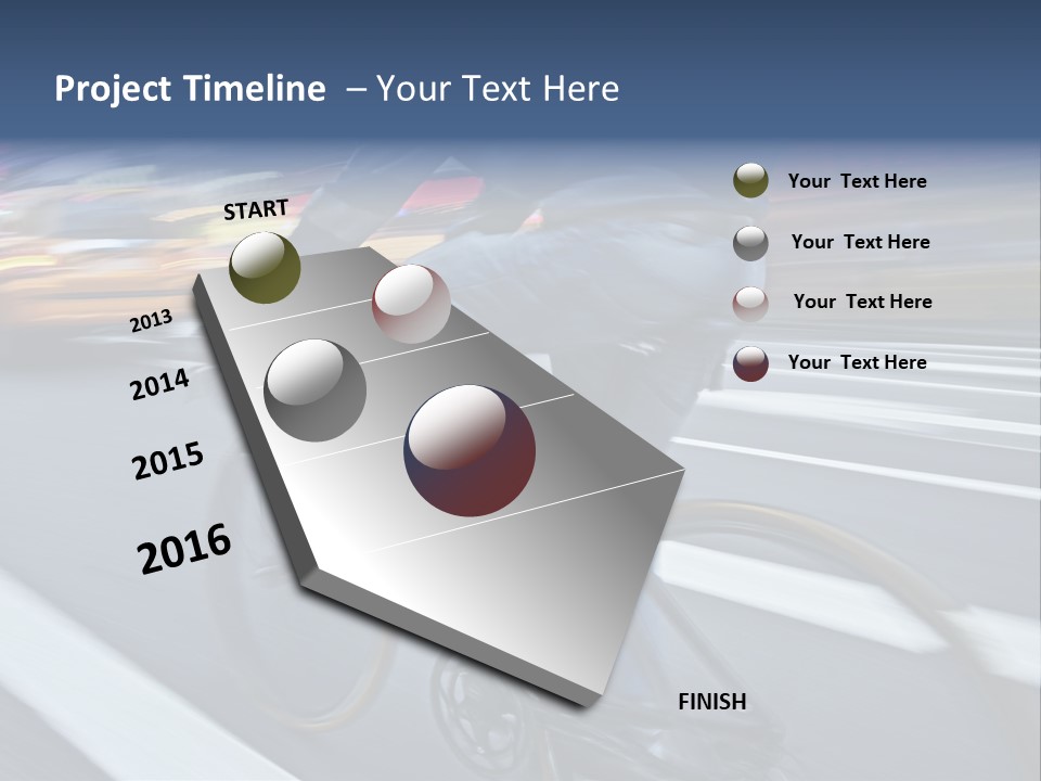 City Bike PowerPoint Template