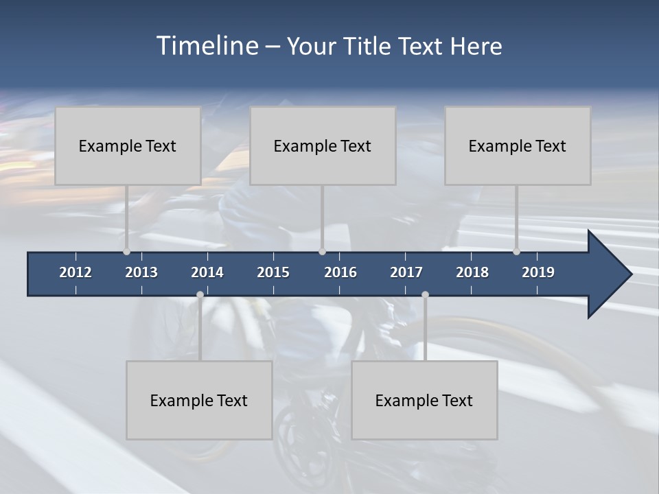 City Bike PowerPoint Template